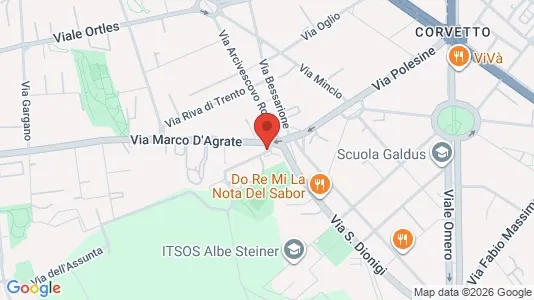 Rooms for rent in Milano Zona 5 - Vigentino, Chiaravalle, Gratosoglio - Photo from Google Street View