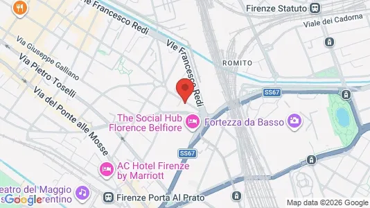 Rooms for rent in Florence - Photo from Google Street View