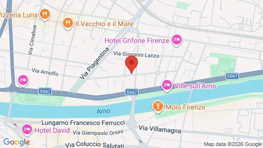 Rooms for rent in Florence - Photo from Google Street View