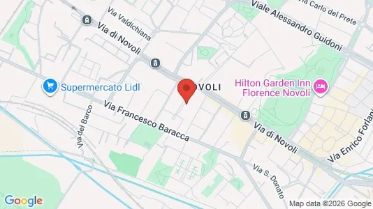 Rooms for rent in Florence - Photo from Google Street View