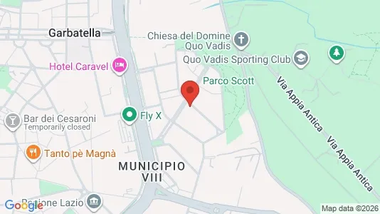 Rooms for rent i Roma Municipio VIII – Appia Antica - kort over placeringen