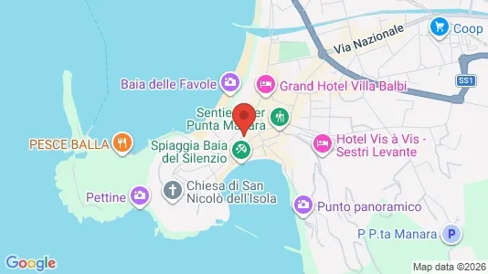Apartments for rent i Casarza Ligure - kort over placeringen