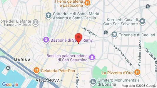 Rooms for rent in Cagliari - Photo from Google Street View