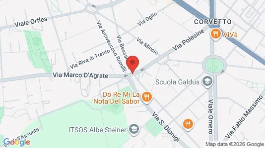 Apartments for rent in Milano Zona 5 - Vigentino, Chiaravalle, Gratosoglio - Photo from Google Street View