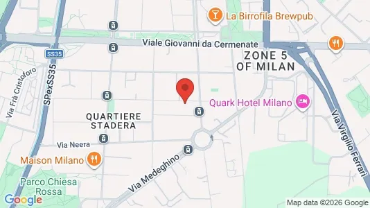 Apartments for rent in Milano Zona 5 - Vigentino, Chiaravalle, Gratosoglio - Photo from Google Street View
