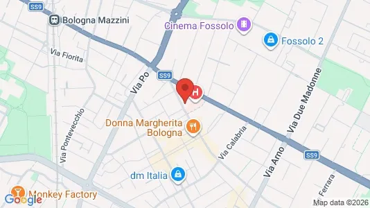 Rooms for rent in Bologna - Photo from Google Street View