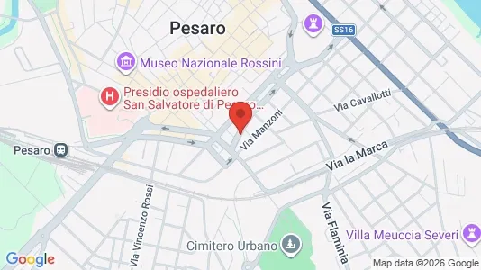 Apartments for rent in Pesaro - Photo from Google Street View