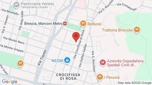 Rooms for rent in Brescia - Photo from Google Street View