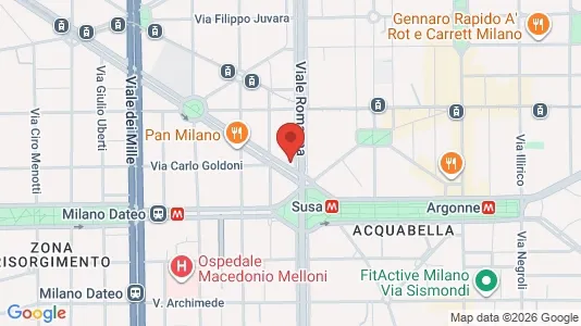 Rooms for rent i Milano Zona 1 - Centro storico - kort over placeringen