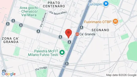 Apartments for rent i Milano Zona 9 - Porta Garibaldi, Niguarda - kort over placeringen