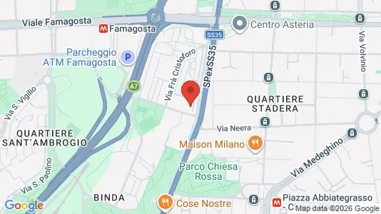 Rooms for rent in Milano Zona 5 - Vigentino, Chiaravalle, Gratosoglio - Photo from Google Street View