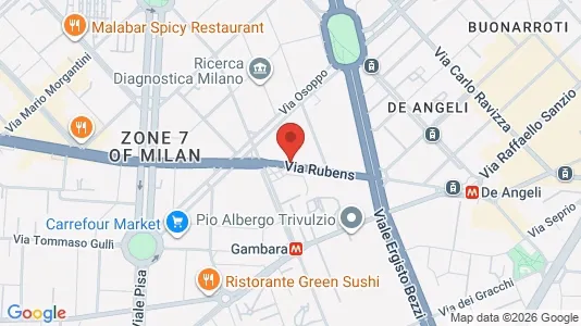 Apartments for rent in Milano Zona 7 - Baggio, De Angeli, San Siro - Photo from Google Street View