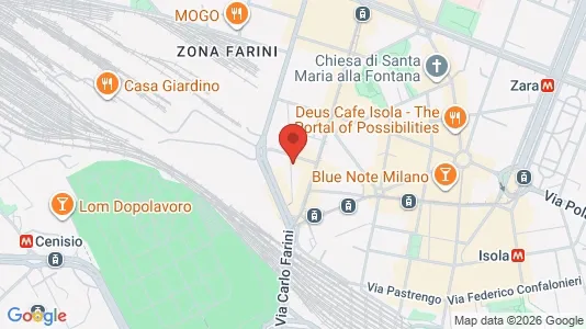 Apartments for rent i Milano Zona 9 - Porta Garibaldi, Niguarda - kort over placeringen
