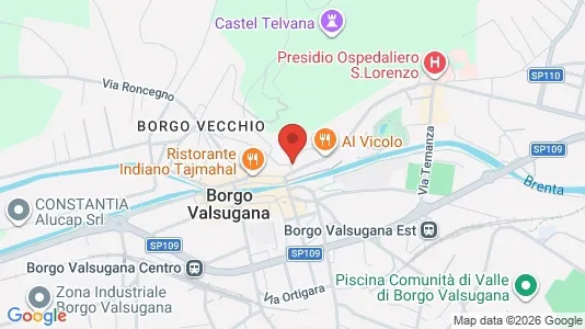 Apartments for rent in Borgo Valsugana - Photo from Google Street View