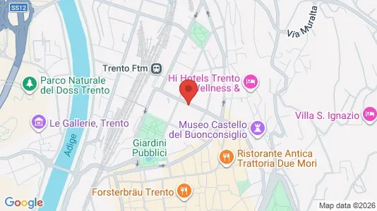 Rooms for rent in Trento - Photo from Google Street View