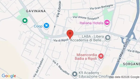 Rooms for rent in Florence - Photo from Google Street View