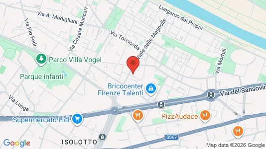 Rooms for rent in Florence - Photo from Google Street View