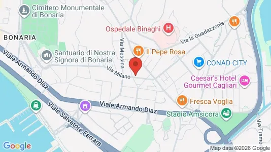 Rooms for rent in Cagliari - Photo from Google Street View