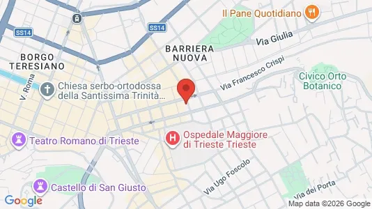 Rooms for rent in Trieste - Photo from Google Street View