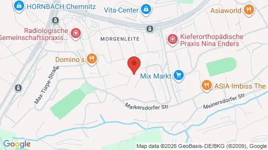 Apartments for rent in Chemnitz - Photo from Google Street View