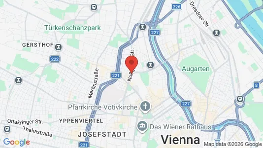 Houses for rent i Vienna Alsergrund - kort over placeringen