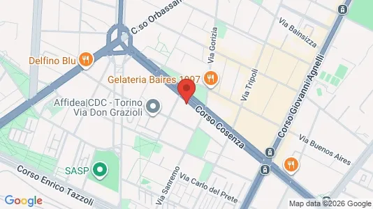 Rooms for rent in Turin - Photo from Google Street View