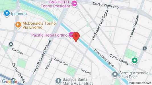 Rooms for rent in Turin - Photo from Google Street View