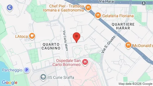 Rooms for rent i Milano Zona 7 - Baggio, De Angeli, San Siro - kort over placeringen
