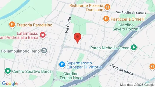 Apartments for rent i Bologna - kort over placeringen
