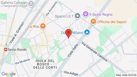 Apartments for rent in Sesto San Giovanni - Photo from Google Street View