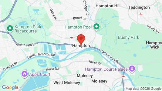 Apartments for rent in Hampton - Middlesex - Photo from Google Street View