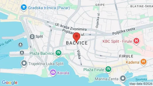 Apartments for rent in Split - Photo from Google Street View