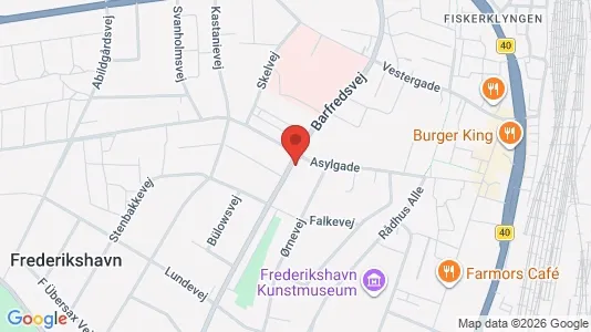 Apartments for rent in Frederikshavn - Photo from Google Street View