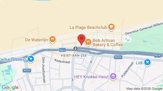 Apartments for rent i Knokke-Heist - kort over placeringen