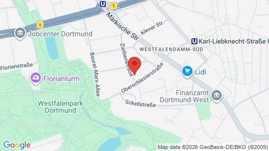 Apartments for rent in Dortmund - Photo from Google Street View