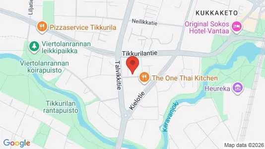 Apartments for rent i Vantaa - kort over placeringen