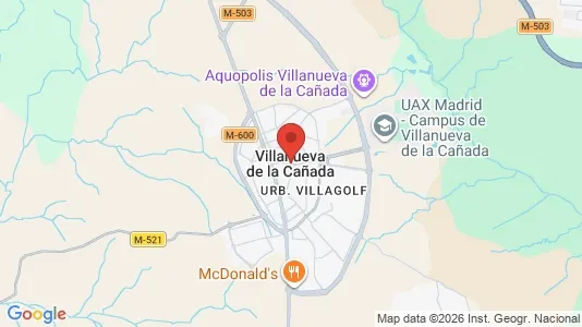 Houses for rent i Villanueva de la Cañada - kort over placeringen