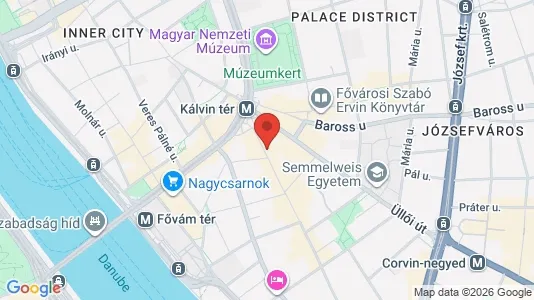 Apartments for rent i Budapest Újbuda - kort over placeringen