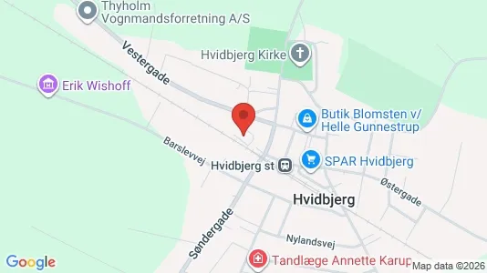 Apartments for rent i Thyholm - kort over placeringen