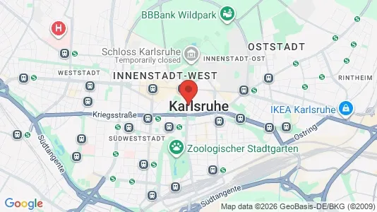 Apartments for rent in Karlsruhe - Photo from Google Street View