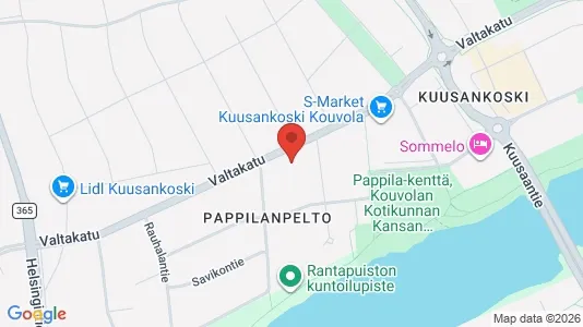 Apartments for rent in Kouvola - Photo from Google Street View