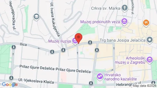 Apartments for rent i Sljeme (Medvednica-Tomislavac) - kort over placeringen