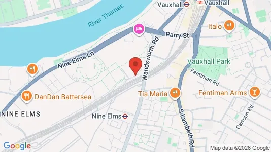 Apartments for rent i London SW11 - kort over placeringen