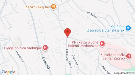 Apartments for rent i Sljeme (Medvednica-Tomislavac) - kort over placeringen
