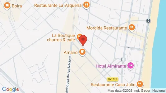 Apartments for rent i Alicante/Alacant - kort over placeringen