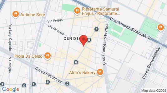 Rooms for rent in Turin - Photo from Google Street View