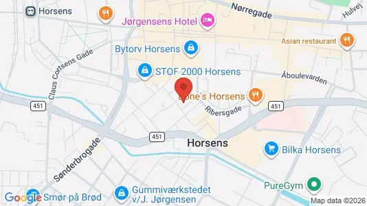 Apartments for rent in Horsens - Photo from Google Street View