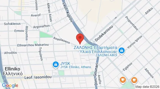 Apartments for rent i Elliniko-Argyroupoli - kort over placeringen