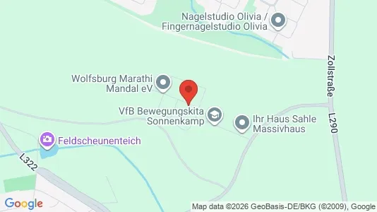 Apartments for rent i Wolfsburg - kort over placeringen