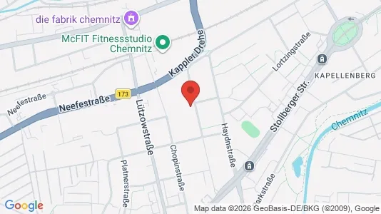 Apartments for rent in Chemnitz - Photo from Google Street View